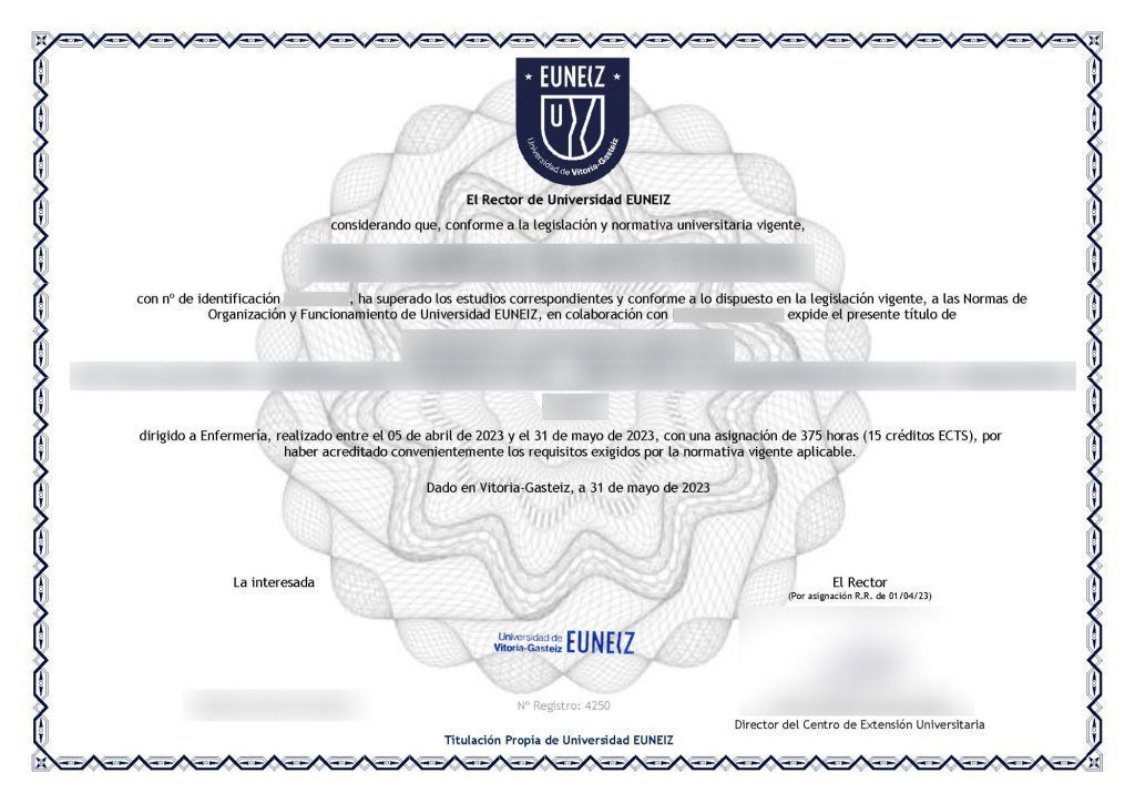 Título Universidad